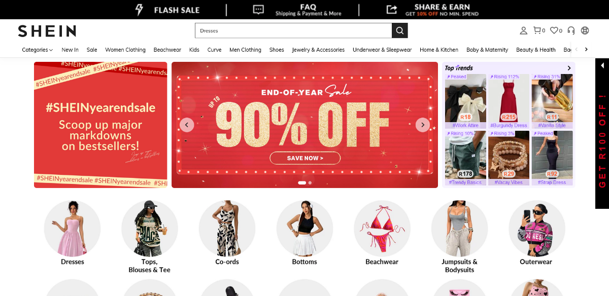 Shein Shoppers Hit Hard by New South African Import Taxes