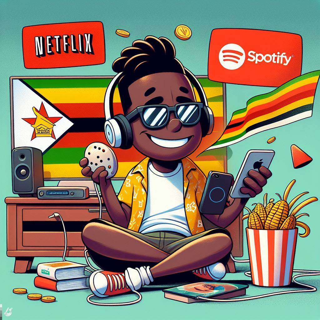 How to make online payments for Netflix and Spotify in Zimbabwe using EcoCash Virtual Mastercard