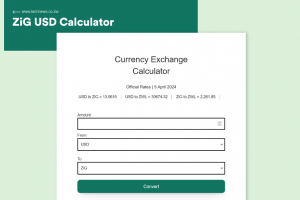 ZiG USD Calculator: Simplifying Currency Conversions in Zimbabwe