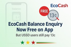 EcoCash Finally Makes Balance Enquiry Free on Mobile App