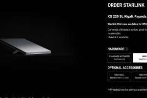 Starlink Mini Now Available in Rwanda for USD200